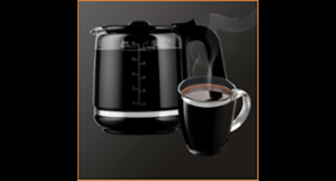 12-cup coffee capacity
