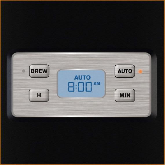 Savoy 12Cup Programmable Digital Black Coffee maker KRUPS